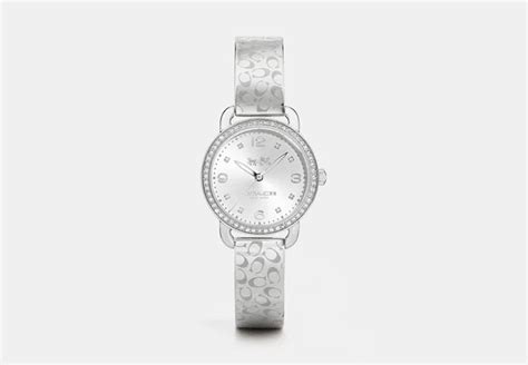 coach bangle watch replica|Delancey 28 Mm Signature C Stainless Steel Bangle Watch .